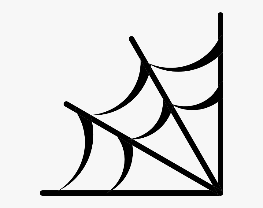 Clipart Of Web, Spider And And Spider On, HD Png Download