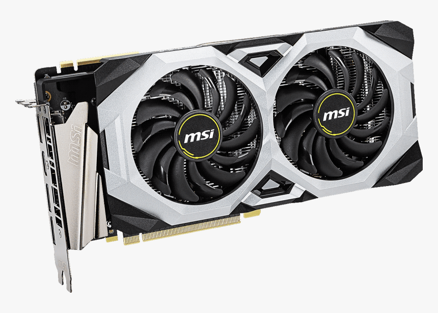 Msi Geforce Rtx 2070 Graphics Card, Facing Forward - Msi Rtx 2070 Super, HD Png Download