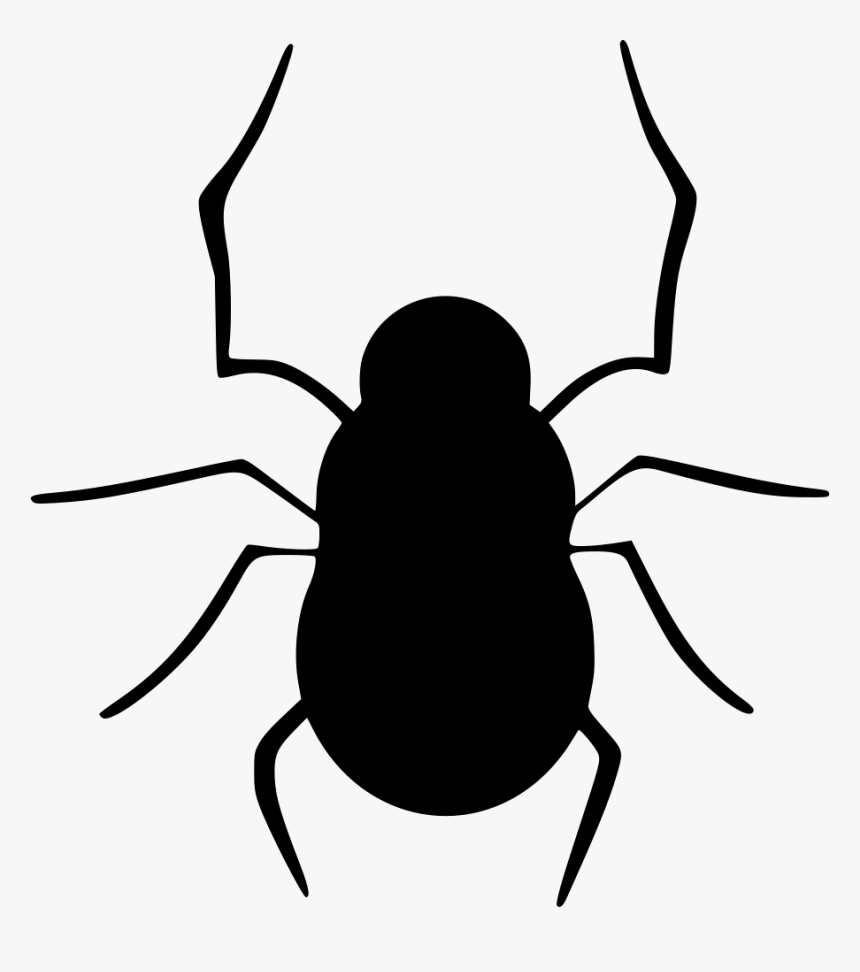 Bug Halloween Insect Spider Spiderweb Web - Vector Graphics, HD Png Download