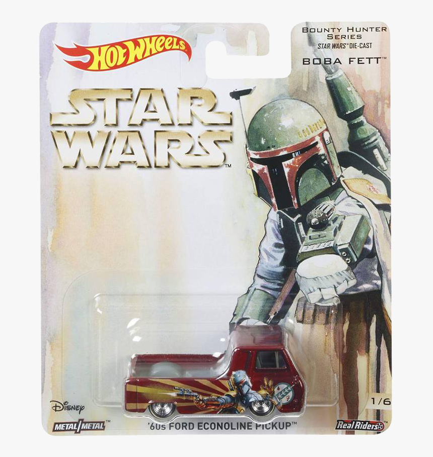 Hot Wheels Bounty Hunter Boba Fett, HD Png Download