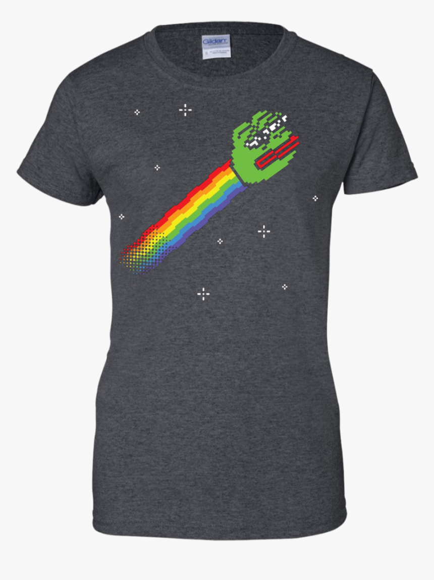 Nyan Pepe The Frog T-shirt Dank Memes Meme Sad Shirt - Hei Hei Shirt, HD Png Download
