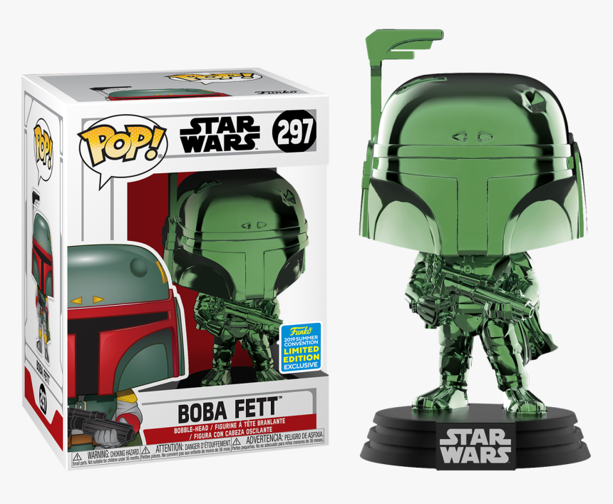 Funko Pop Star Wars Boba Fett, HD Png Download