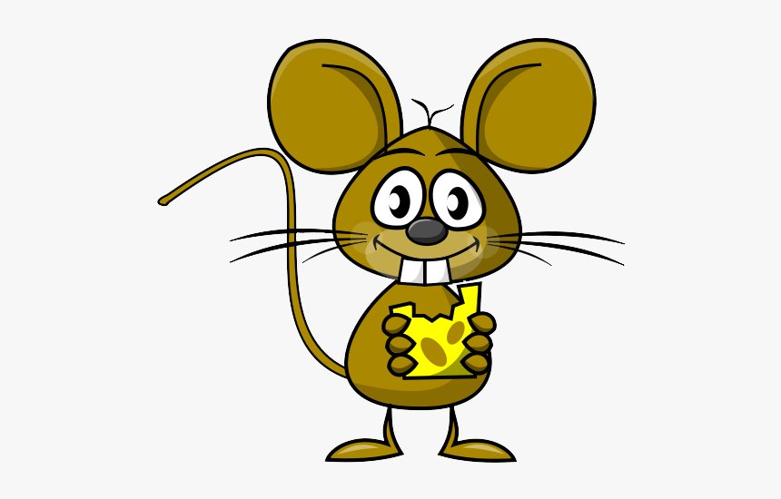 Mouse Eating Cheese Clipart - Early Bird Might Get The Worm But The Second Mouse, HD Png Download
