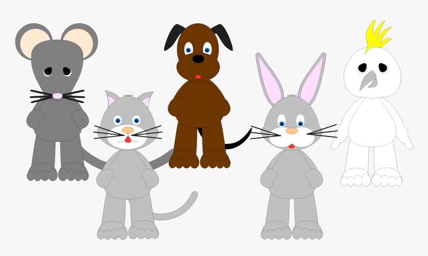 Mammal Clipart Domestic Rabbit Hare Cartoon Png - Cartoon, Transparent Png