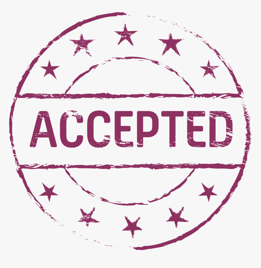 Stamp-1966698 - Accepted Png, Transparent Png