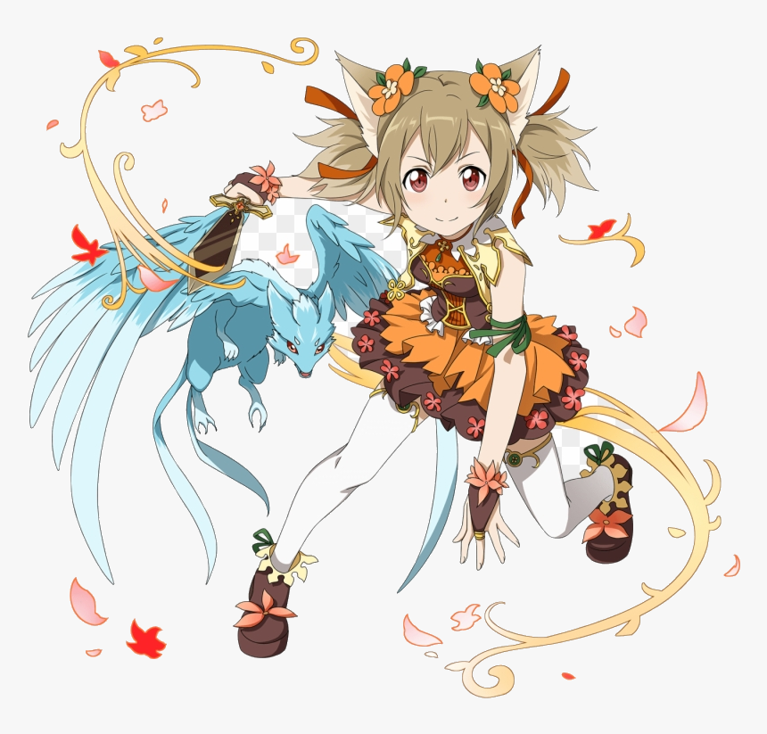 Sword Art Online Hd Clipart - Silica Sword Art Online Characters, HD Png Download