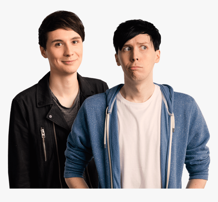 Phan, Phil Lester, And Dan Howell Image - Dan And Phil Transparent, HD Png Download