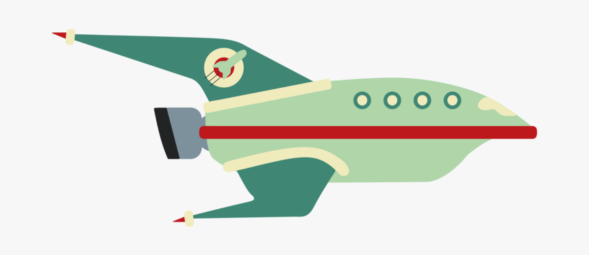 Futurama Ship Png, Transparent Png