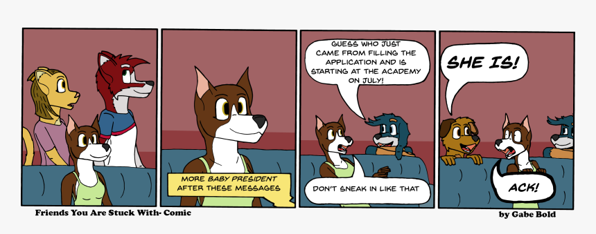 In This Episode Baby President Confronts A Possible - Cartoon, HD Png Download