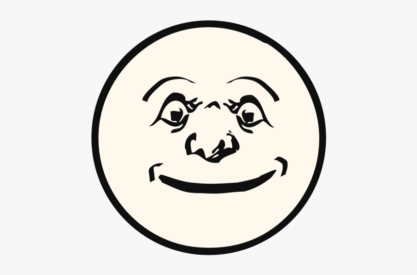 Moon Clipart Smiley - Moon Clip Art, HD Png Download