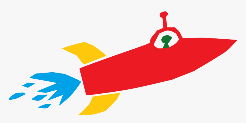 Rocketship 2 - Public Domain Cartoon Free Computer Clipart, HD Png Download
