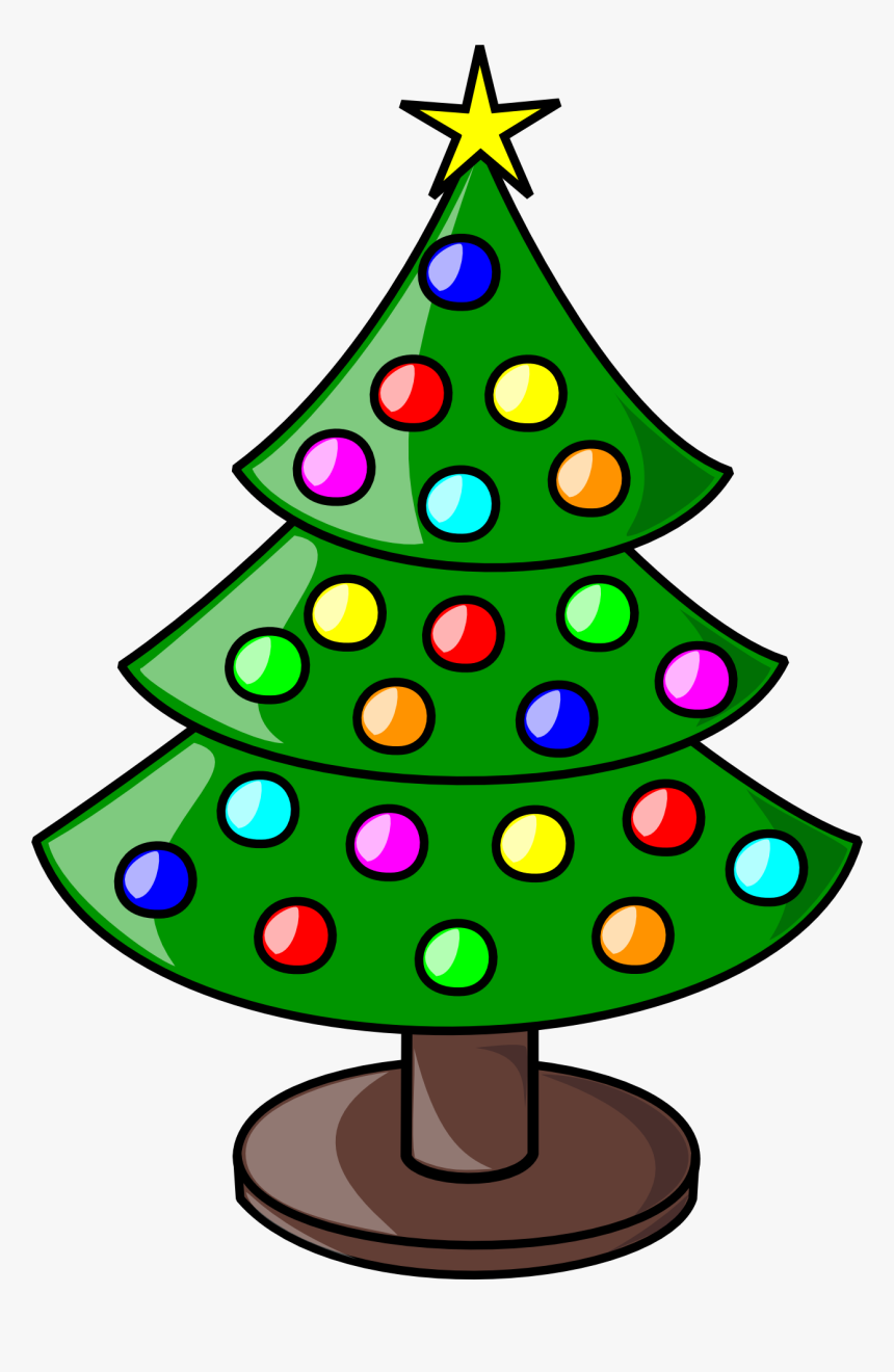Christmas Tree Clip Art, HD Png Download