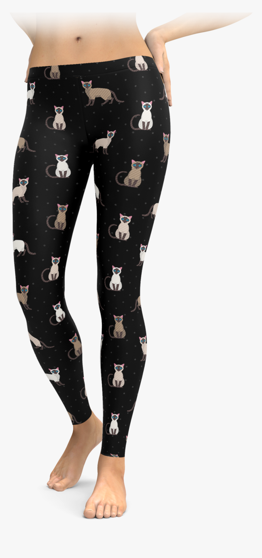 Upside Down Cross Leggings, HD Png Download