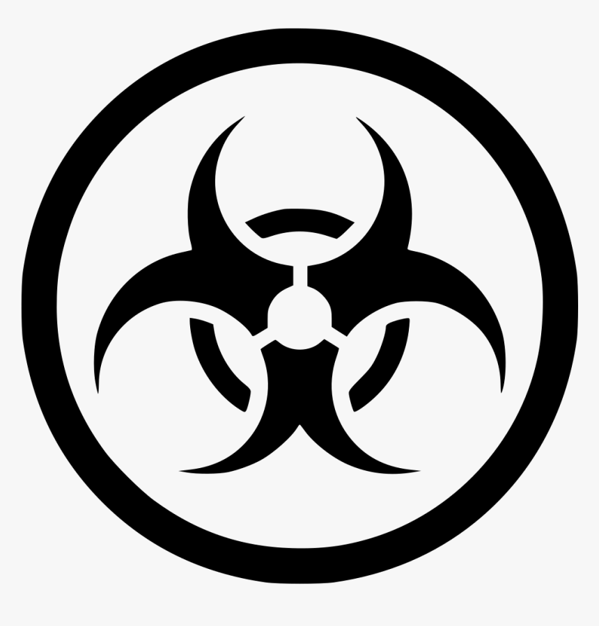 Biohazard Hazardous Hazard Biological - Biohazard Icon, HD Png Download