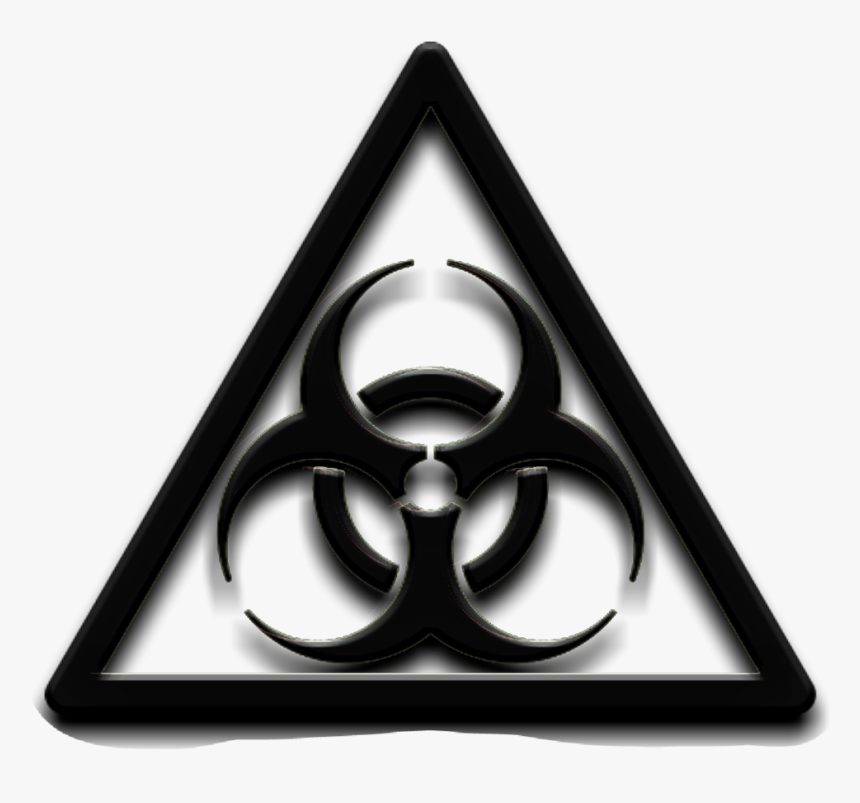 #biohazard #bio-hazard #biowaste #slime #green #toxic - Emblem, HD Png Download