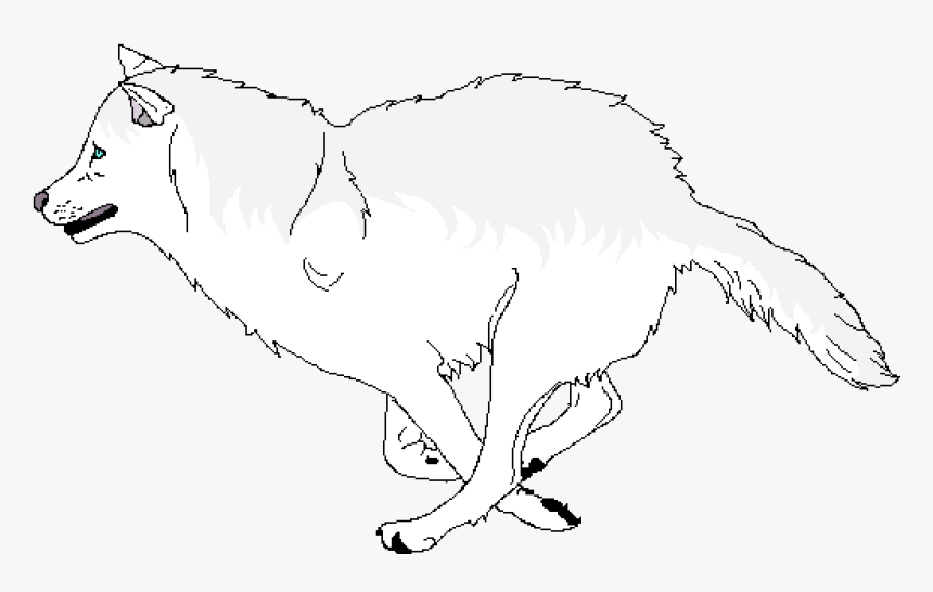 Transparent White Wolf Png - Illustration, Png Download