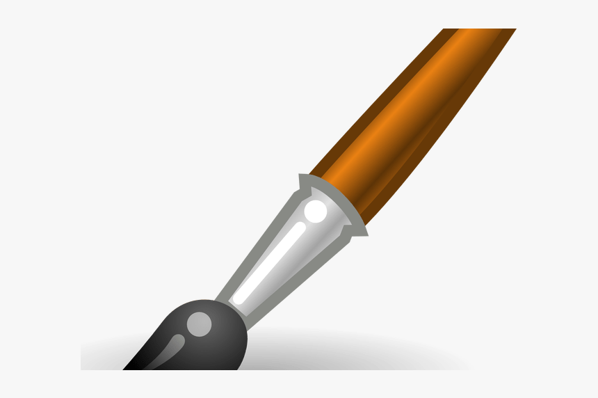 Paint Brush Clip Art - Brush Tool In Paint, HD Png Download