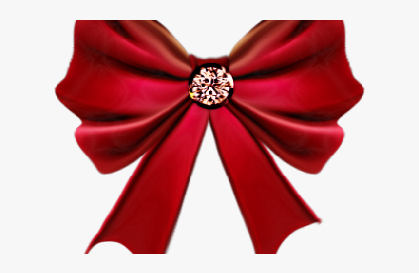 Christmas Bow Clipart - Christmas Bow Clipart Green, HD Png Download