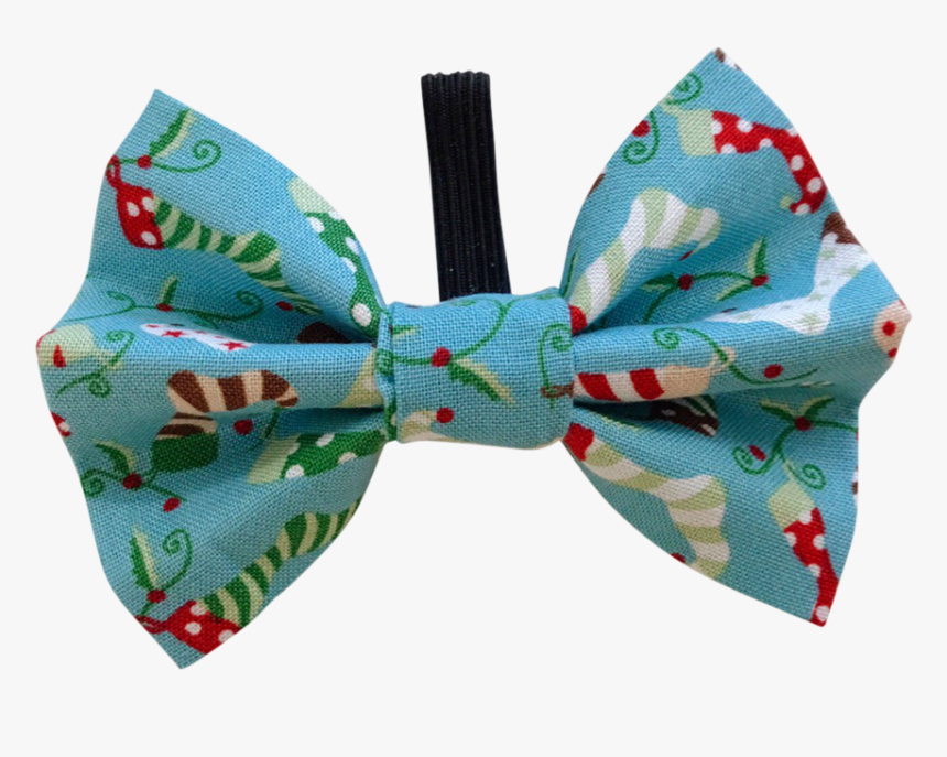 Transparent Blue Christmas Bow Png - Headband, Png Download