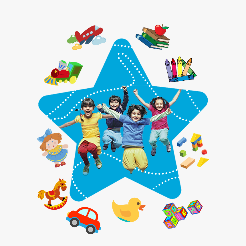 Friendly Clipart Play School Kid - Play School Images Png, Transparent Png