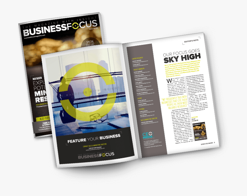 Business Focus Magazines - Flyer, HD Png Download