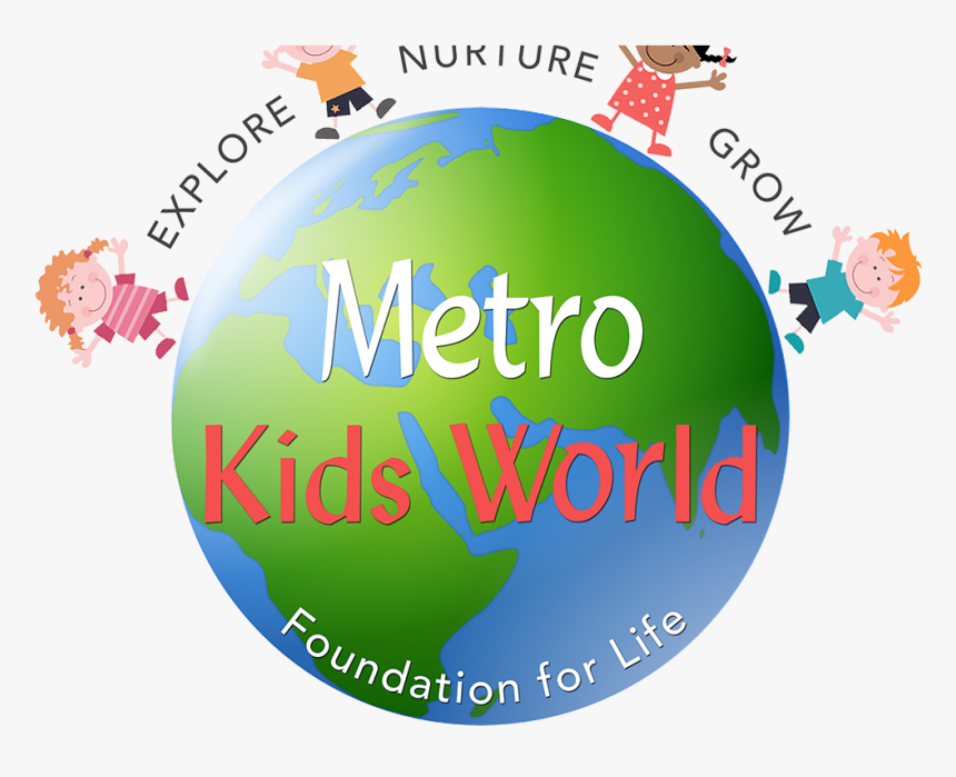 Logo Of Metro Kids World - Circle, HD Png Download