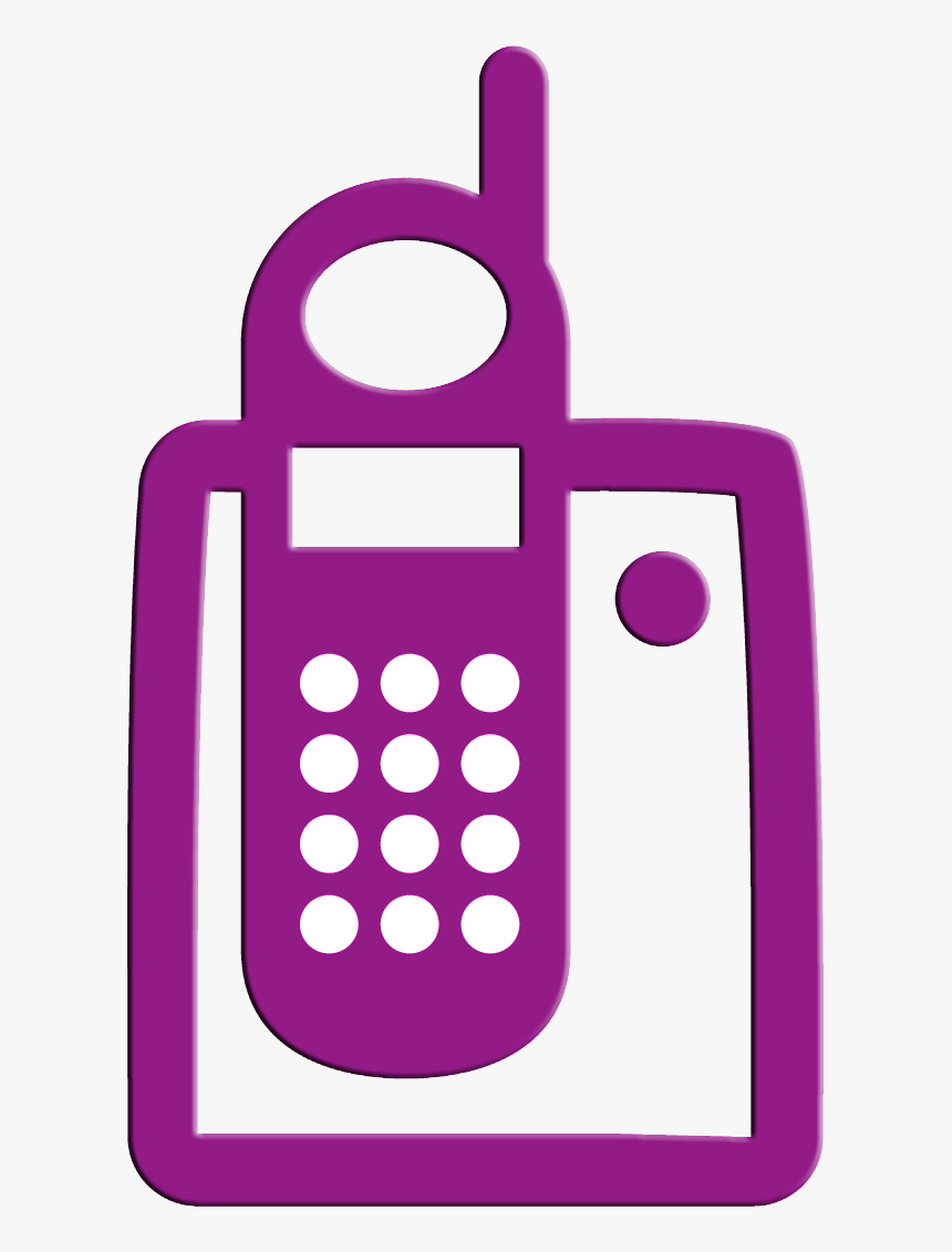 Icono Teléfono Malvaana Cordoba2018 10 02t17 - Icono Telefono Morado Png, Transparent Png