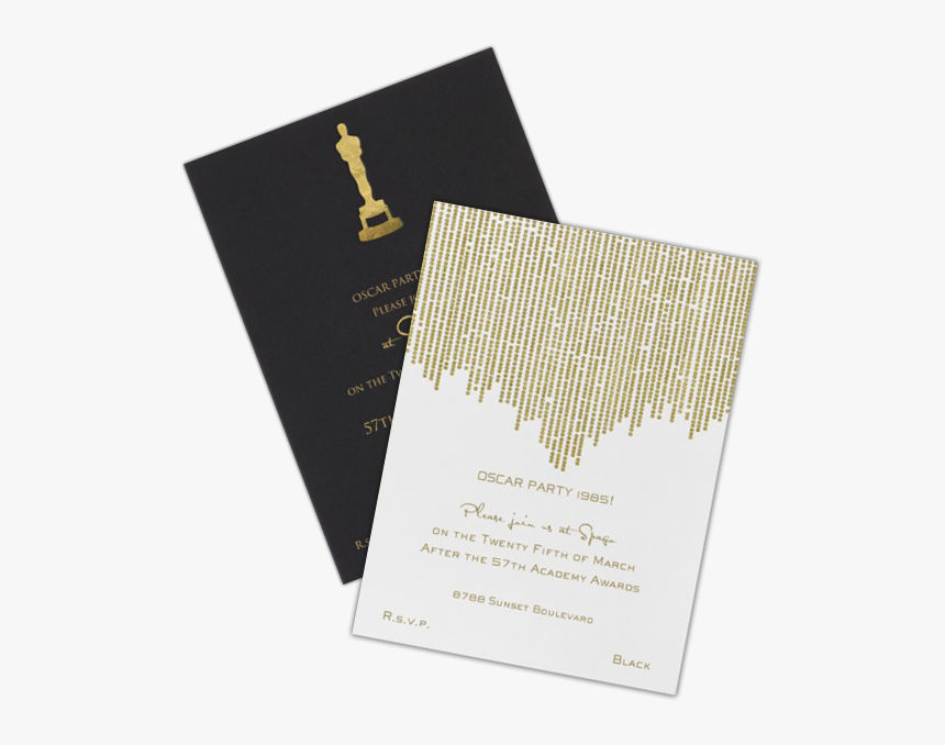 Oscar Invitations, HD Png Download