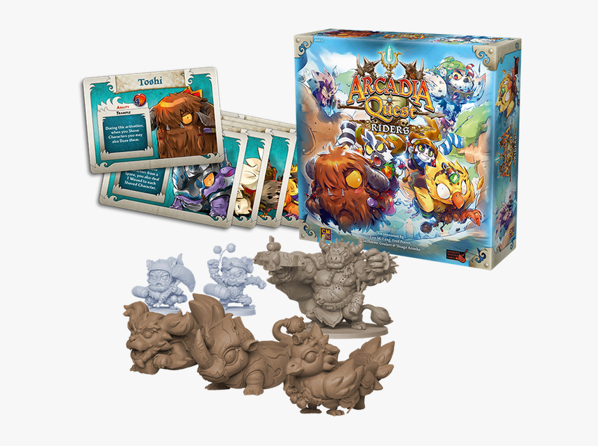 Riders Flash Kickstarter - Arcadia Quest Riders Board Game, HD Png Download