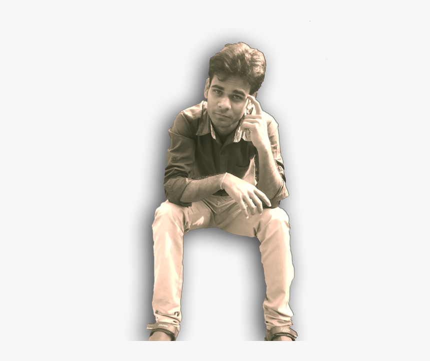Hello Friends - Sitting, HD Png Download