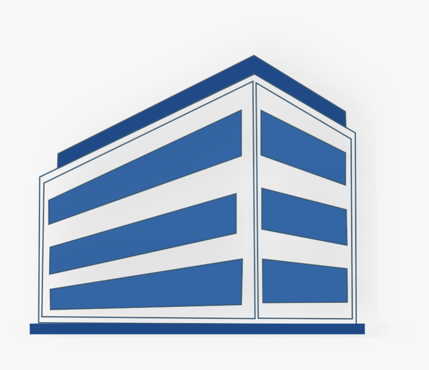 Office, Building, Blue, White, Stripes, Exterior - Maths Used In Engineering, HD Png Download