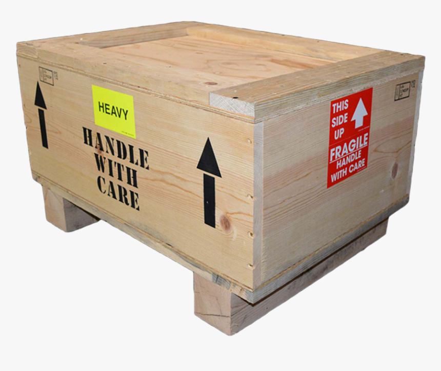 Shipping Crates And Pallets - Box, HD Png Download