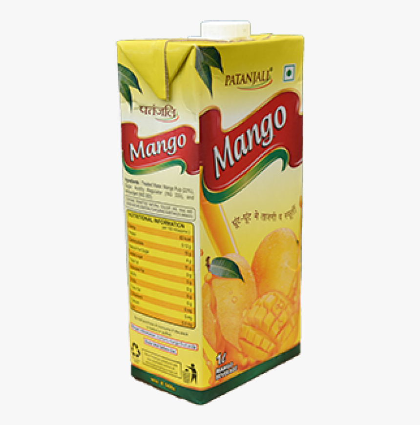 Patanjali Mango Drink L , Png Download - Snack, Transparent Png