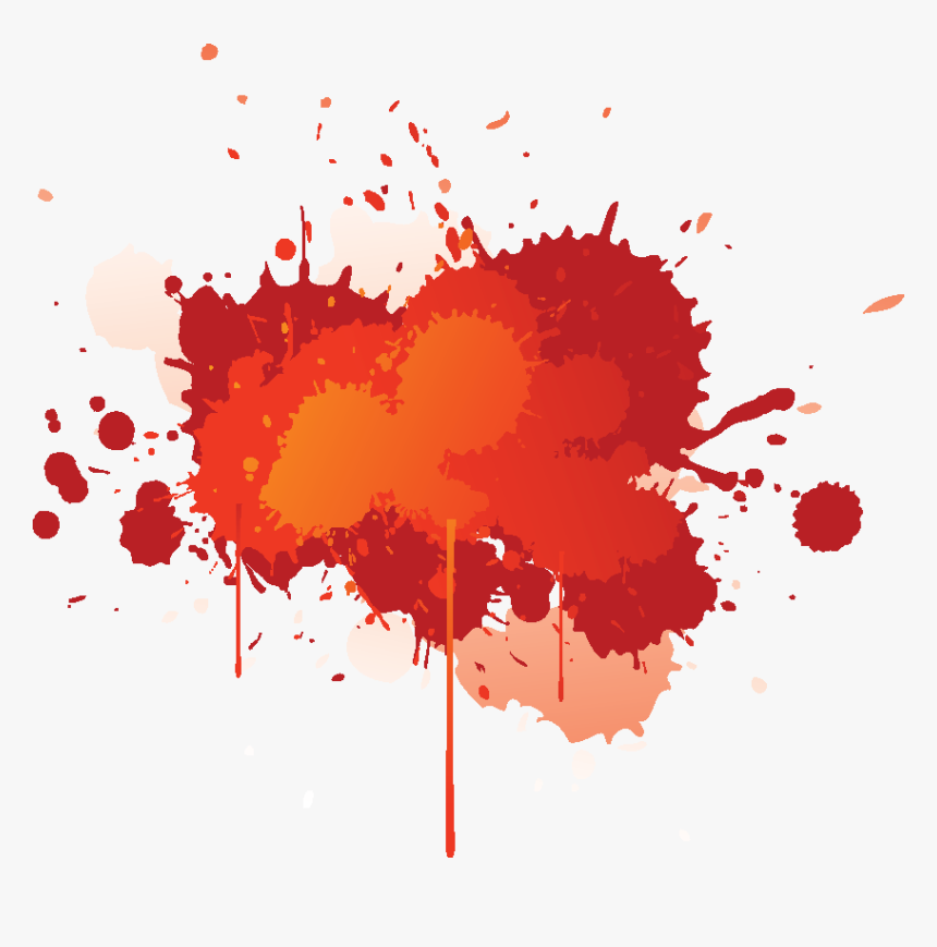 Red Splash Brush - Wishes Independence Day Of Maldives, HD Png Download