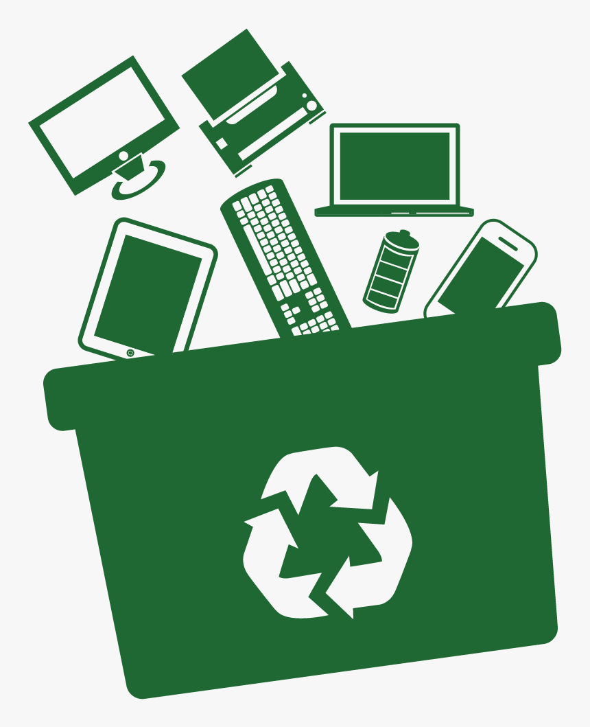 Environmental Issues On Emaze - E Waste Recycling Icon, HD Png Download