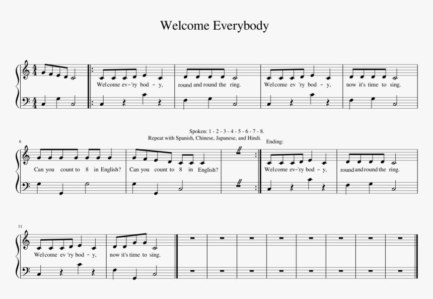 Ganpati Bappa Morya Ganesha Welcome Song Full Dj Dance - Song Welcome Everybody, HD Png Download