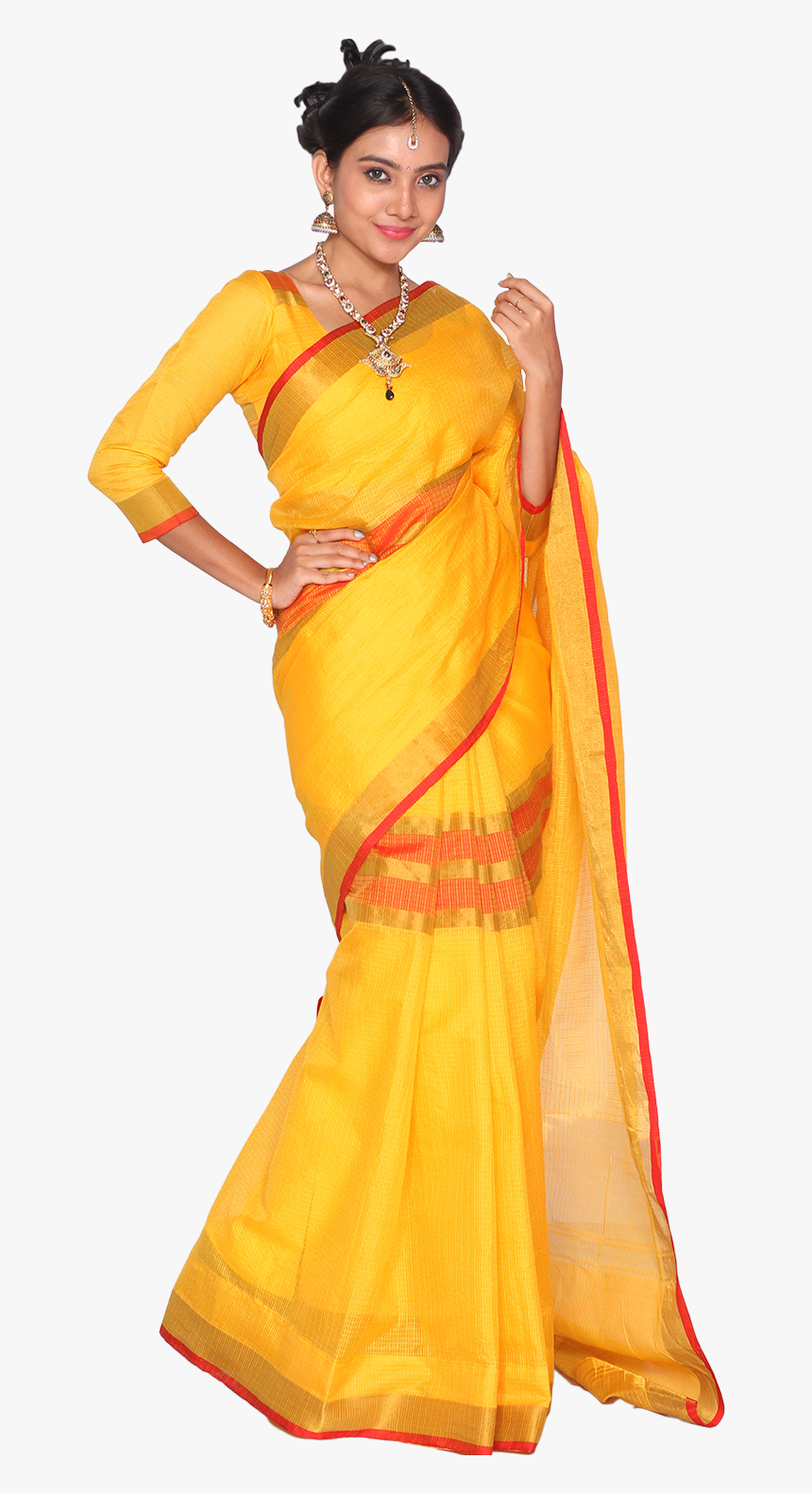 saree model png transparent png transparent png image pngitem saree model png transparent png
