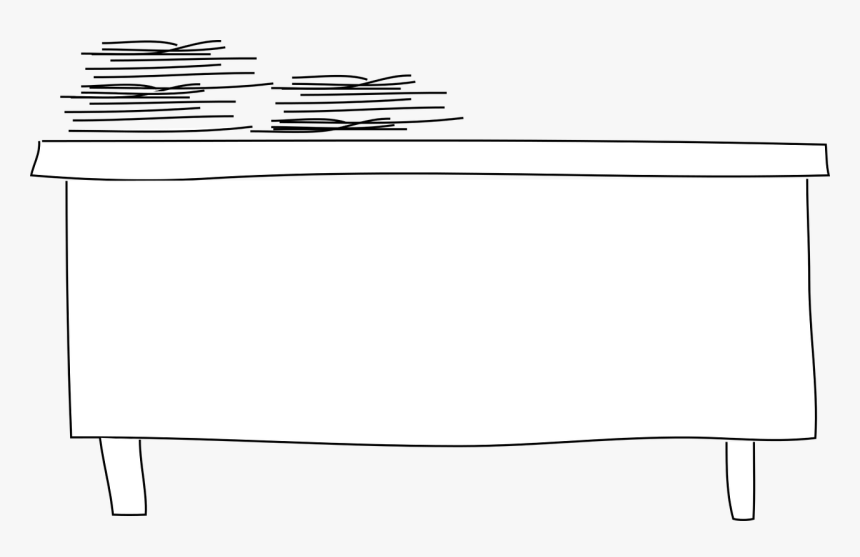 Desk, Papers, Paperwork, Office Desk, Table - โต๊ะ ทำงาน Png, Transparent Png