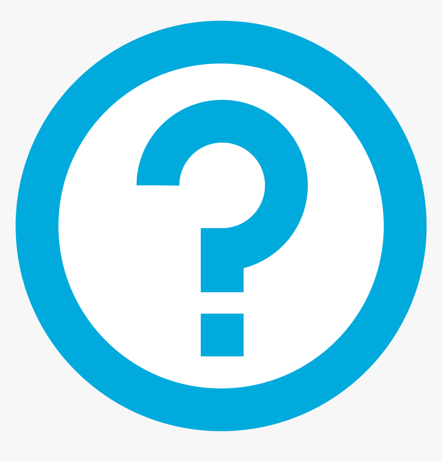 38089 - Question Mark Icon Blue, HD Png Download