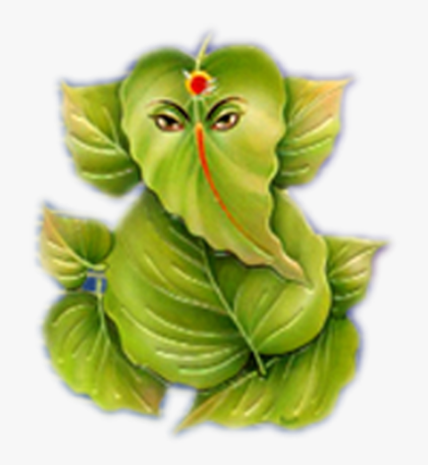 Leaf Ganesha Png, Transparent Png