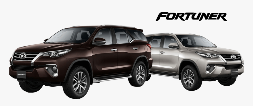 Black Toyota Fortuner 2018, HD Png Download