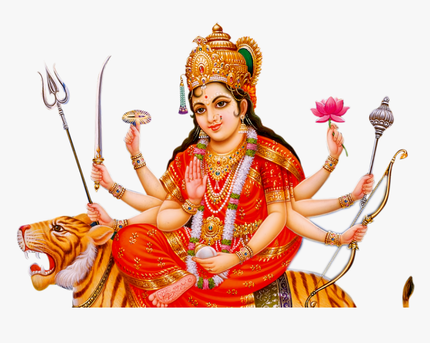 Durga Maa Png Hd, Transparent Png