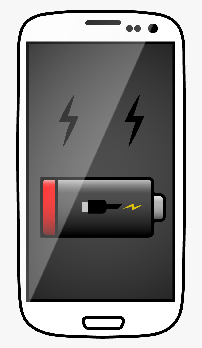 Battery Of A Cell Phone, HD Png Download