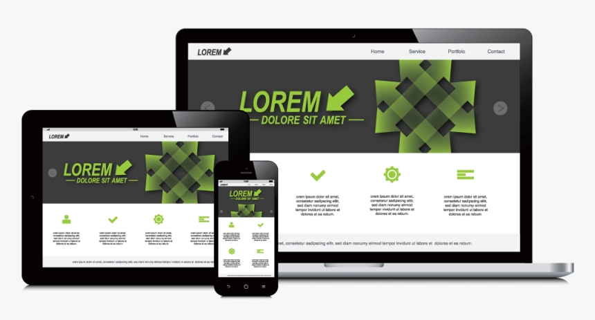 Sample Website Design, HD Png Download
