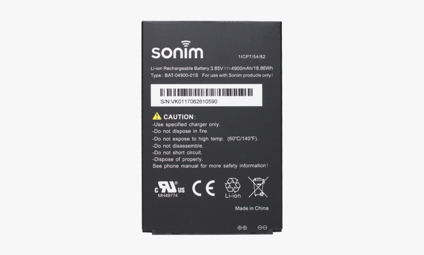 Sonim Xp8 Battery, HD Png Download