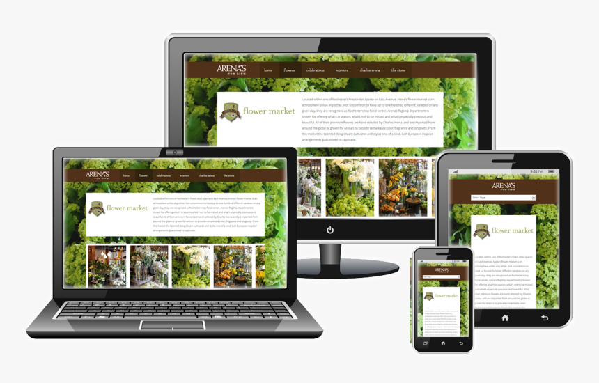 Responsive / Mobile Website Design - Internet, HD Png Download