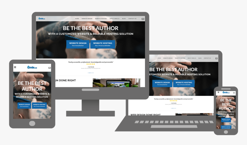 Responsive Website Design - Website, HD Png Download