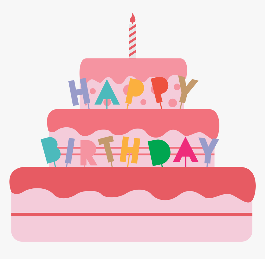 Birthday Cakes Png - Birthday Cake Vector Png, Transparent Png