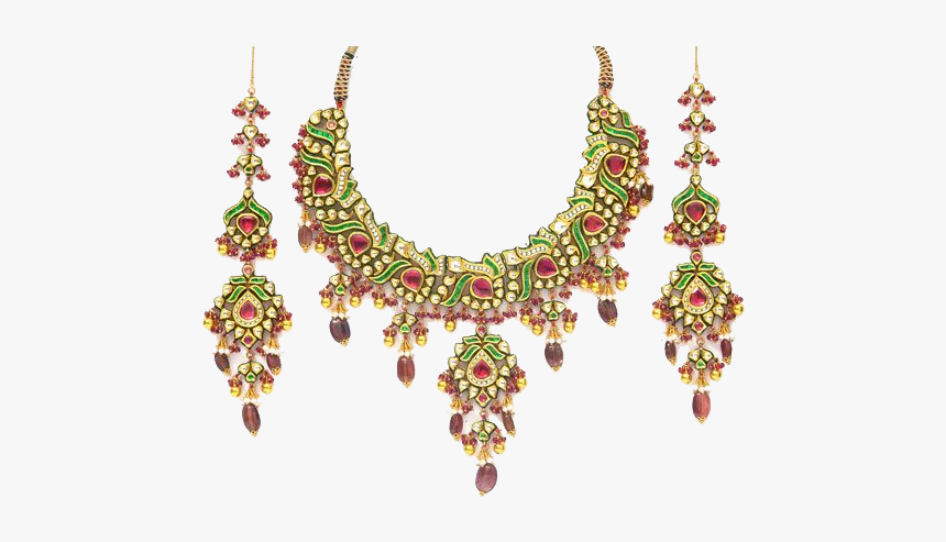 Download Indian Jewellery Png Picture - Kundan Ki Jewellery Set, Transparent Png