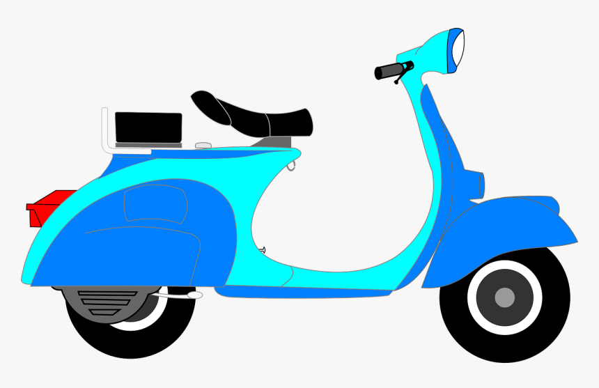 Scooter Clipart, HD Png Download
